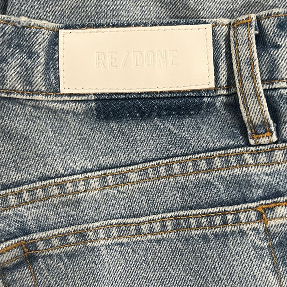 NWT RE/DONE 70S STRAIGHT JEANS SIZE 24 - Picture 7 of 10